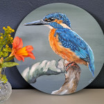 ijsvogel paneel verkocht