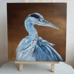 reiger canvas 30/30 cm  € 70,-